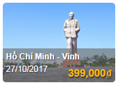 Vé máy bay đi Vinh